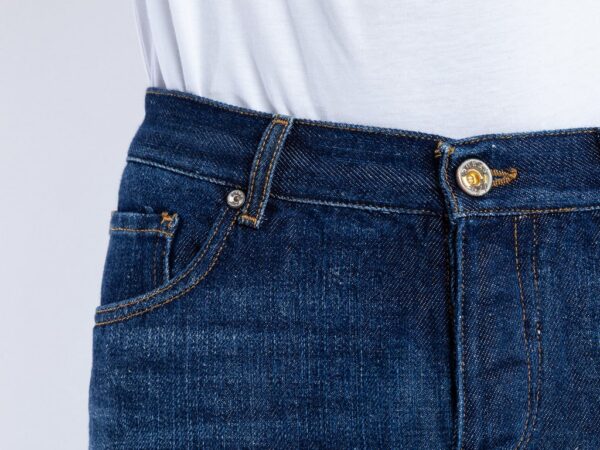 LagoVerde-3297 Serafino Hanf used Blaue Herrenjeans