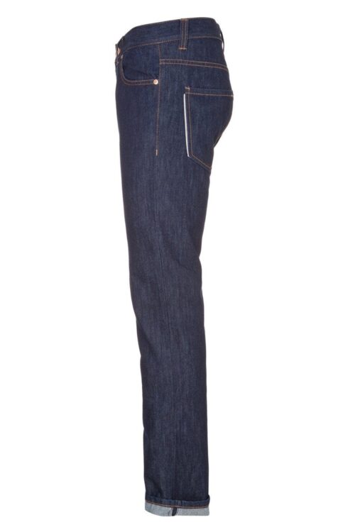 Jeans - Mens Slim Straight Jeans - Raw One Wash